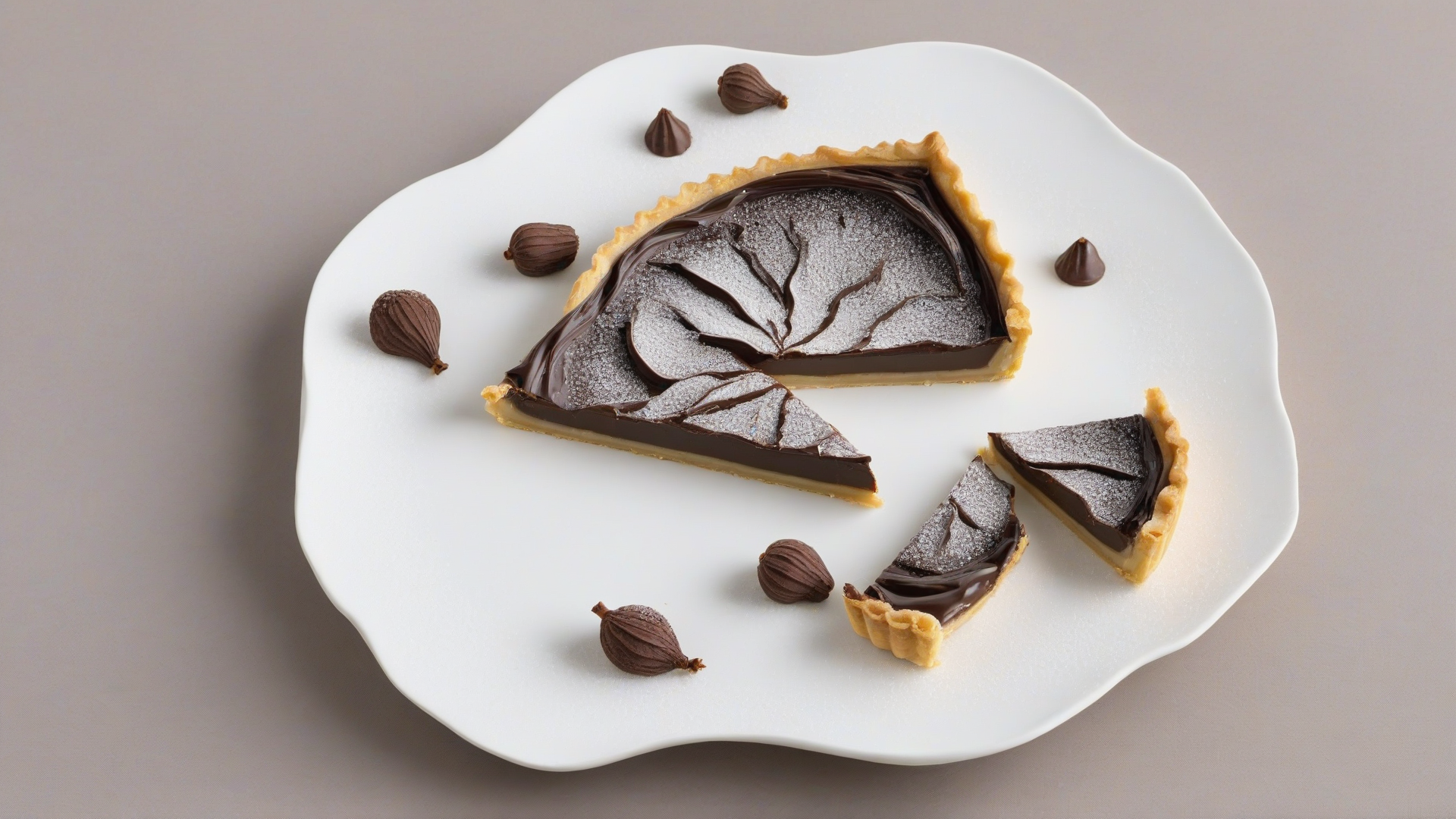 crostata pera cioccolato